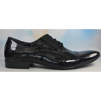 Buty męskie skóra lakier r.44