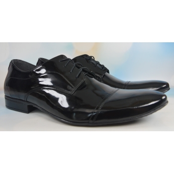 Buty męskie skóra lakier r.44
